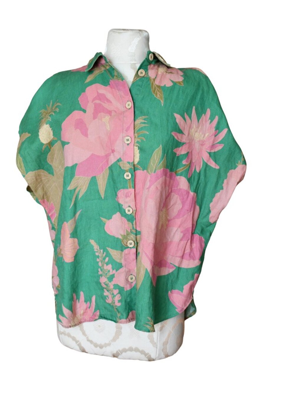 FARM Rio Floral Linen Shirt
